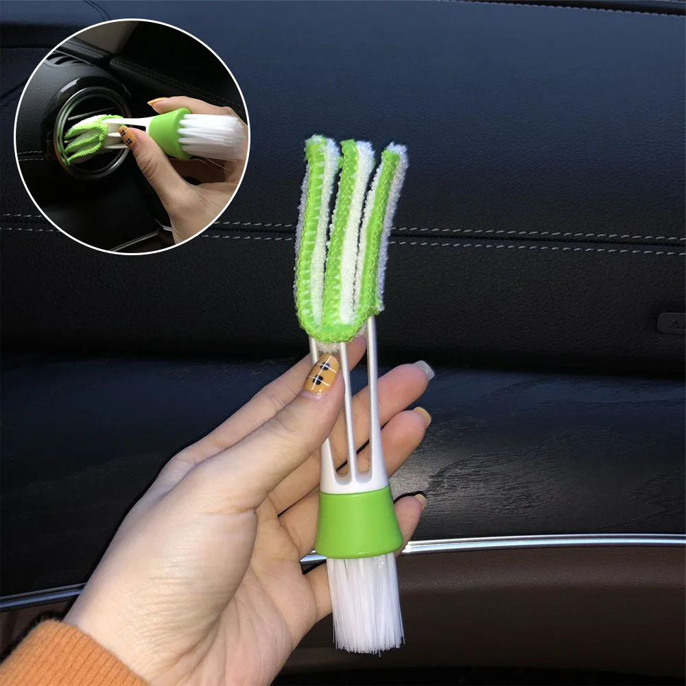 Car Multifunction Cleaning Brush For Toyota SIENTA Vellfire Verso PROACE Hilux Tacoma Tundra 4Runner FT-EV FT-HT FT-AC AYGO