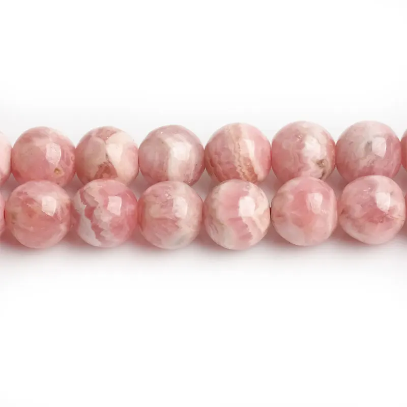 

4-7mm AAA Natural Pink Rhodochrosite Stone Beads Round Loose DIY Beads For Jewelry Making Beads Accessories 15'' DIY Women Gift