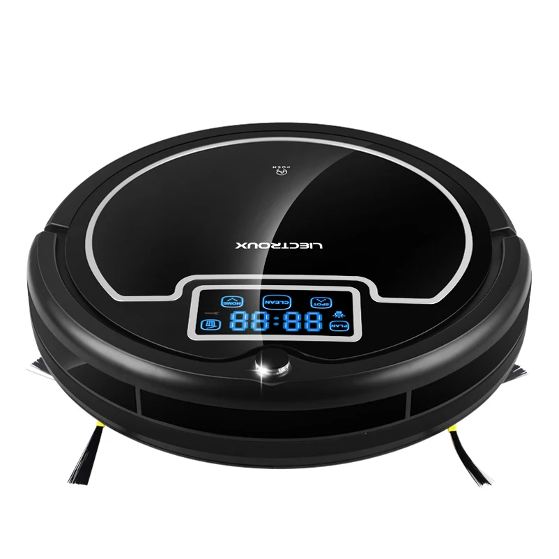 LIECTROUX B2005PLUS Robot Vacuum Cleaner with Wet/Dry Big Mop Water Tank, Time Schedule, Auto Smart Recharge Clean Aspirator