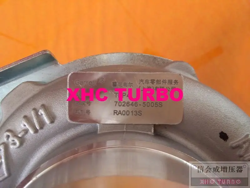 NEW GENUINE TBP4 702646-5005S 3960479 3960478 Turbo Turbocharger for Dongfeng Truck CUMMINS 6BTAA 5.9L 154KW 210HP