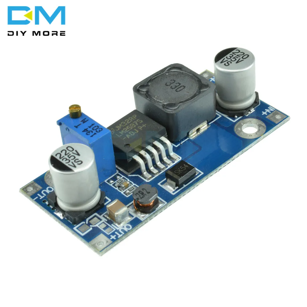 LM2587 DC DC-DC Boost Converter 3-30V Step up to 4-35V Power Supply Module MAX 5A Board