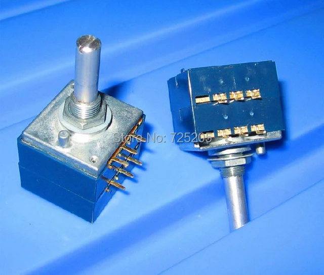 

ALPS 27 Type Volume Potentiometer Japanese original Round Shaft and Universal Rachis 100K 50K 10K HIFI DIY Free Shipping