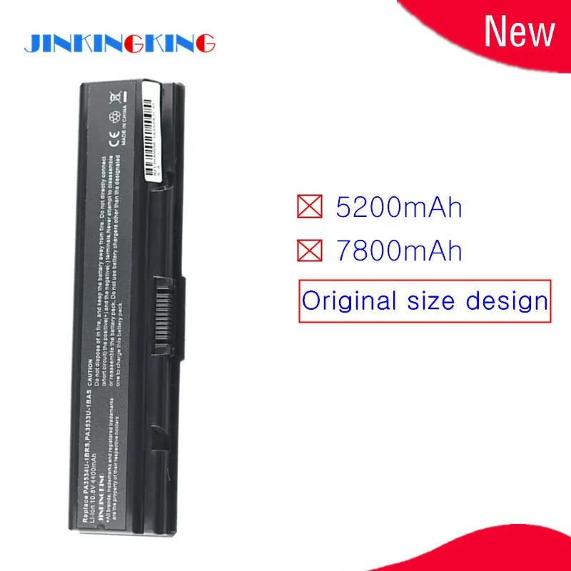 

New Laptop Battery for Toshiba Satellite A300 A300D A305D A350 A505D L300D L305D L500 L500D PA3535U-1BAS PABAS098