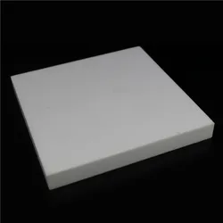 99% Alumina Ceramic Plate , Square , Insulated , Wear-resisting , L*W*H: 70*70*6mm