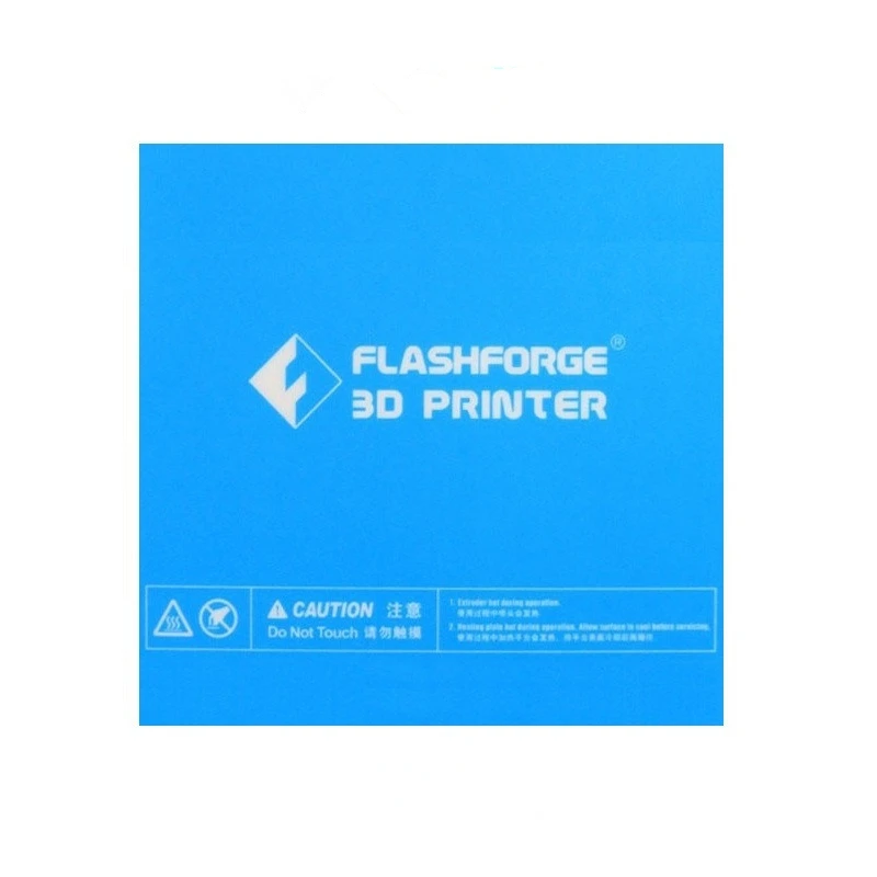 232x154mm Flashforge Creator Pro / Dreamer 3D Printer Blue Heated Bed Tape Print Sticker Build Plate Tape