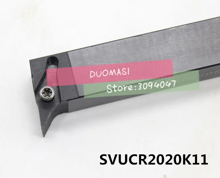 

SVUCR2020K11 Toolholder 20*20*125MM CNC turning tool holder, 95 degrees External turning tools, Lathe cutting tools