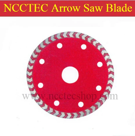 

8" NCCTEC Diamond tile machine ARROW turbo saw blades NSB8AT | 200mm saw blade | FREE shipping