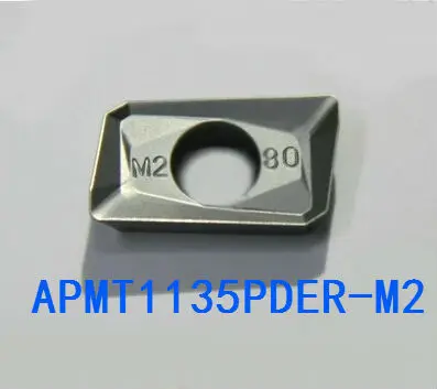 Miễn phí Vận Chuyển 10 CÁI APMT1135PDER M2 Kim Loại chèn gốm, sử dụng cho giữ công cụ quay, lathe; máy quay quay lathe