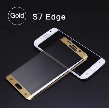 9H 3D Screen Protector pellicola in vetro temperato a copertura totale antideflagrante per Samsung Galaxy S7 edge s6 edge Guard pelicula de vidro