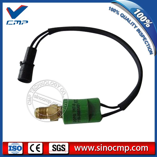 2pcs E320 Excavator Pressure Sensor 106-0180X03 309-5768 with Small Circle Plug