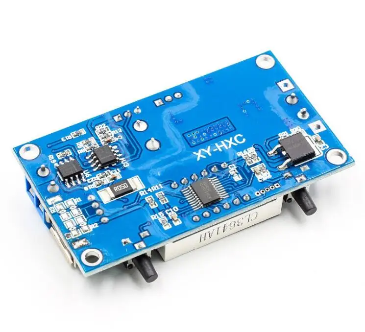 Adjustable 5A CC/CV Power Step-down Charge Module LED Driver W/ USB Voltmeter with Acrylic shell