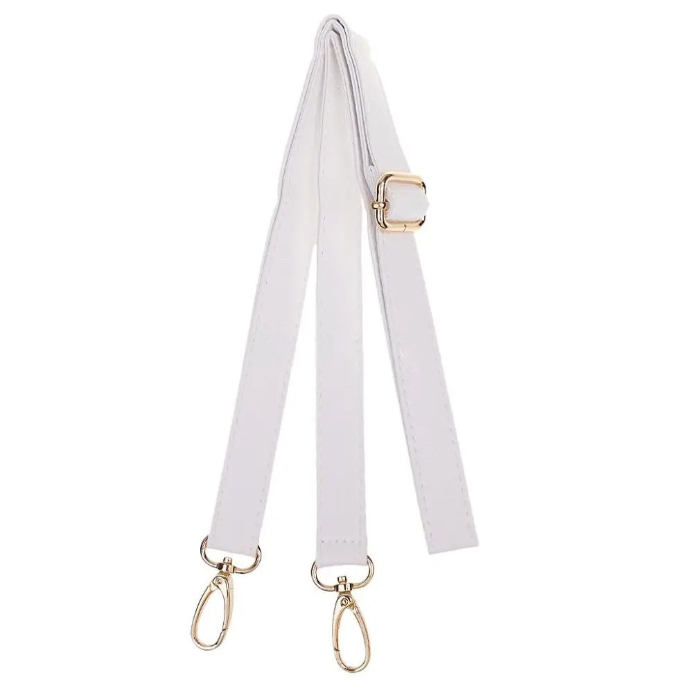 Bag Handle Replacement 120cm Detachable Bags Strap Women Girls Adjustable Leather Shoulder Bag Part Accessories Gold Buckle Belt