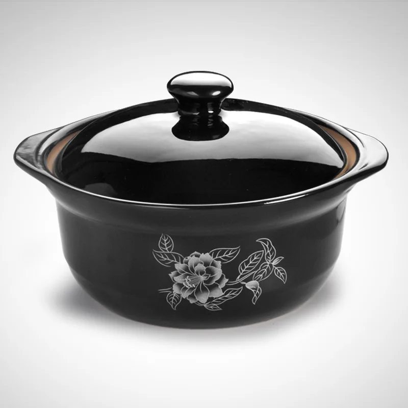 christ Casseroles steamed rice rice noodle shallow pot casserole heat-resistant ceramic casseroles chicken braised in cass