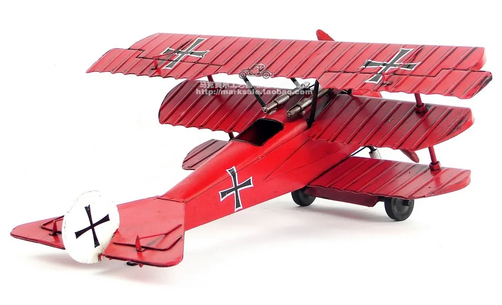 Antique tin plane ornaments handmade aircraft model aircraft accessories furnishings home decor gift