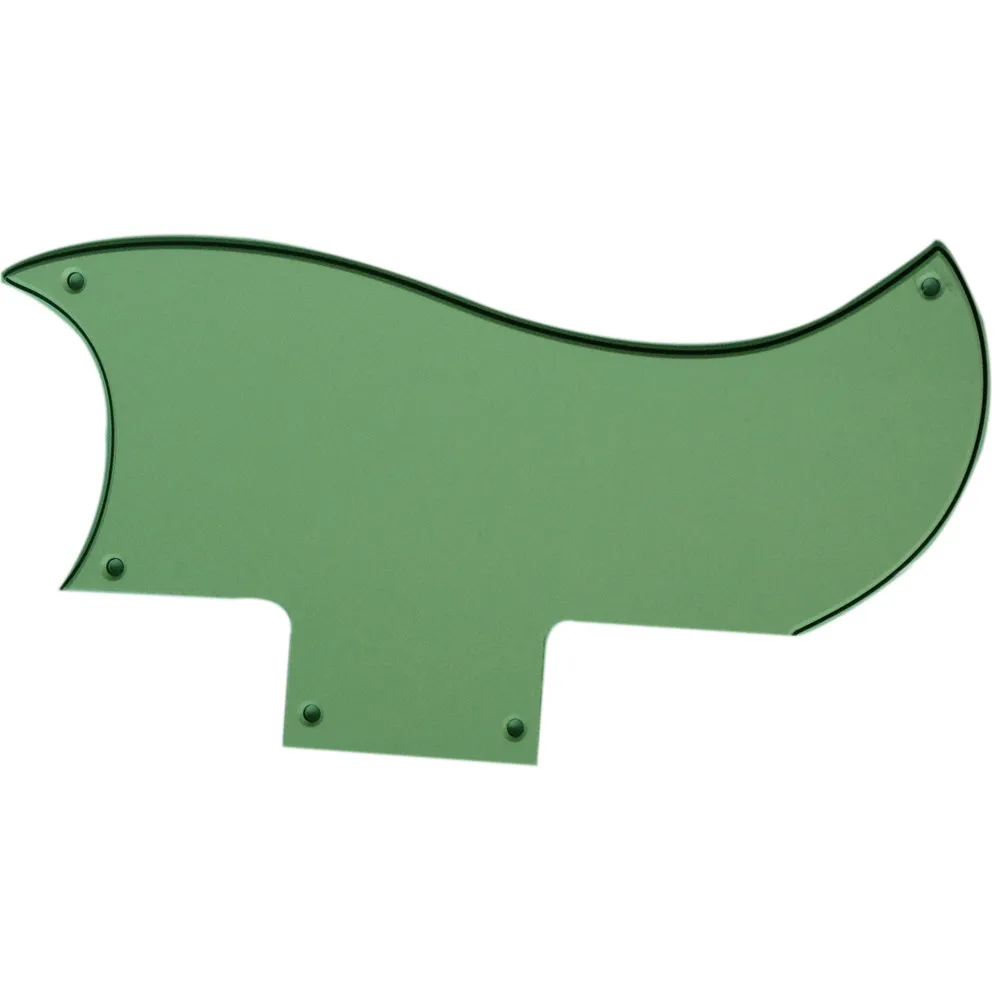 Pleroo Custom Guitar pickgaurd - For 61 SG Guitar Pickguard Scratch Plate , 3 Ply Mint Green