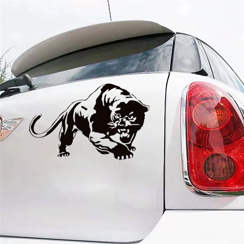 CS-733#19*12cm black Panther funny car sticker vinyl decal  for auto car stickers styling car decoration