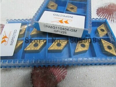 

Free Shipping carbide inserts DNMG110404-GM Suitable for MDJNR Series Turning Facing External Lathe Tool