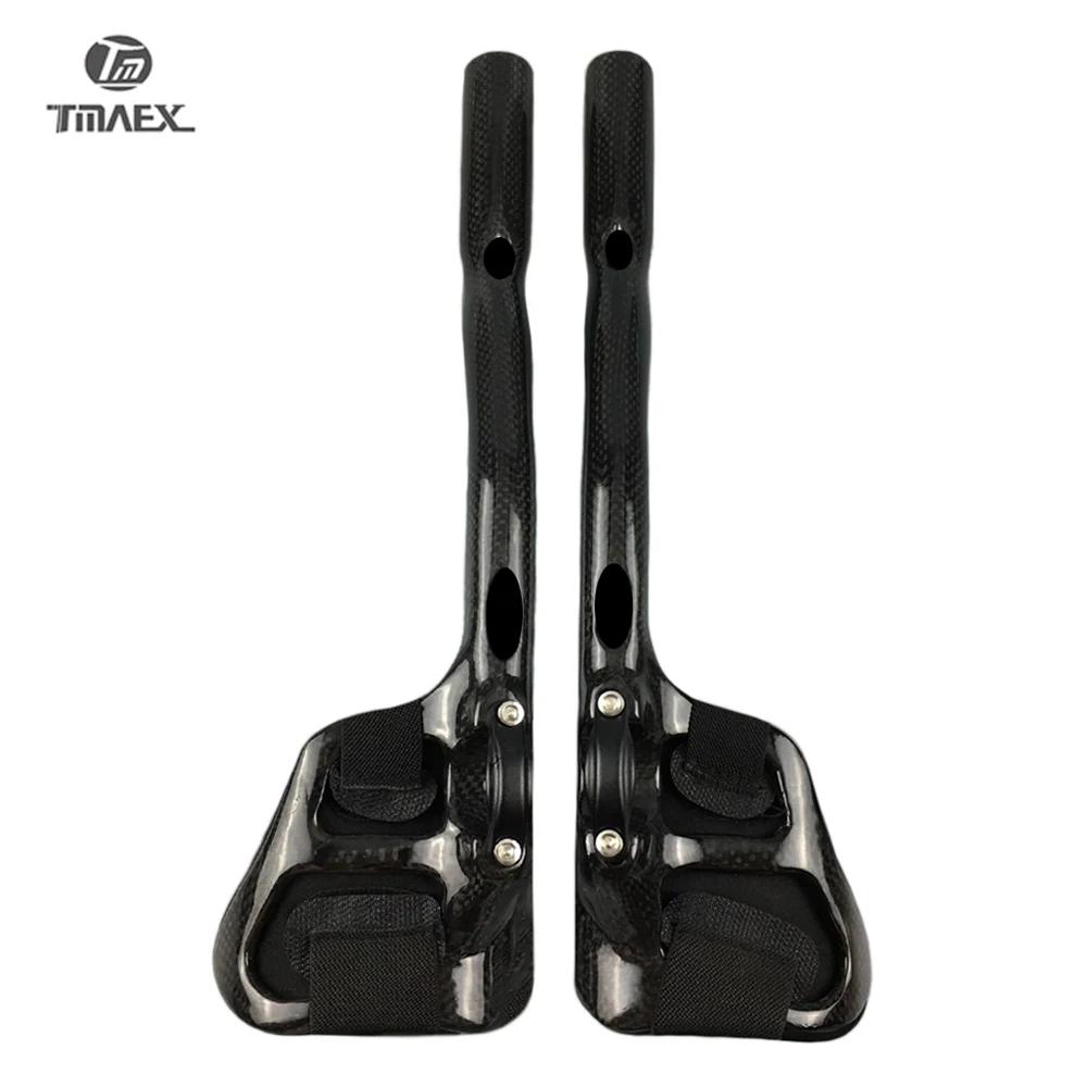مقود كربون TMAEX-3K، دراجة الطريق، الدراجات الجبلية، شريط TT، لامع، كربون كامل، مقود مسند الدراجة، خفيف للغاية ممتد #4