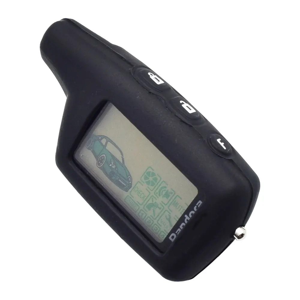 Silikonowe etui na klucze do Pandora DXL 3000 3210 3500 3100 3170 3300 3500 3700 2-Way Alarm samochodowy pilot z wyświetlaczem LCD Fob etui na kluczyk