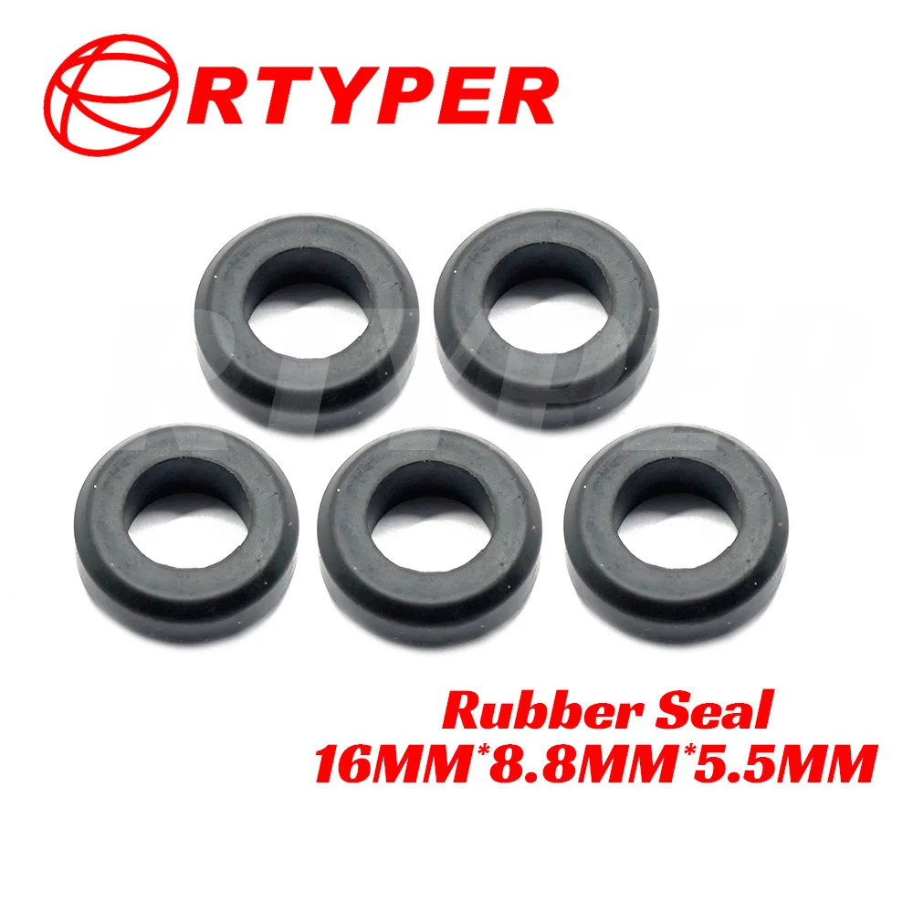 200 PCS Fuel Injector Repair Kit Rubber Seals O Ring 22002 For Toyota Mazda Fiesta Suzuki Mitsubishi MPI 16*8.8*5.5mm