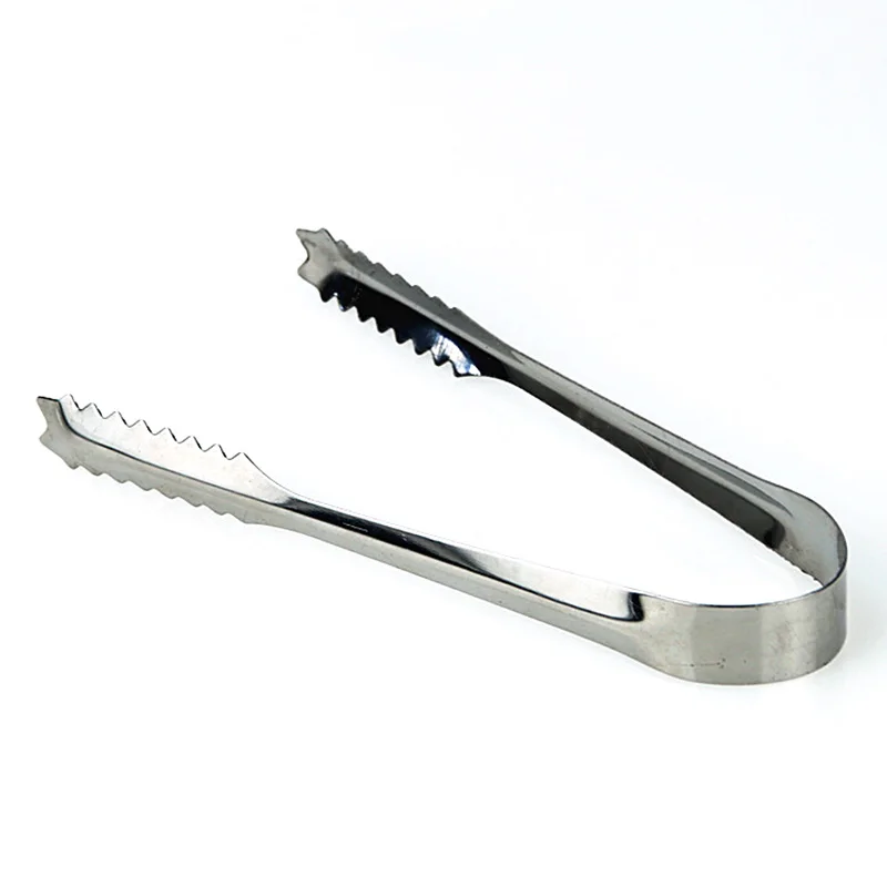 1 Pcs BBQ Tongs Non-Slip Handle Stainless Steel Fried BBQ Tongs Salad Bread Clamp Kitchen Meat Food Clip Barbecue Tools