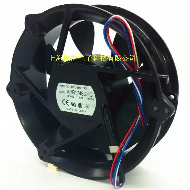 Free shipping NEW% AHB1748GHG-5D50 48V 1.82A 4LINE PWM cooling fan 17cm