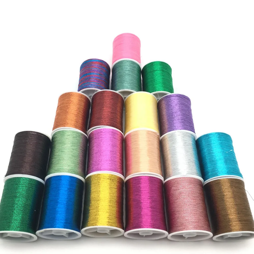 20 spools metallic thread embroidery thread sewing thread Set  AA7642