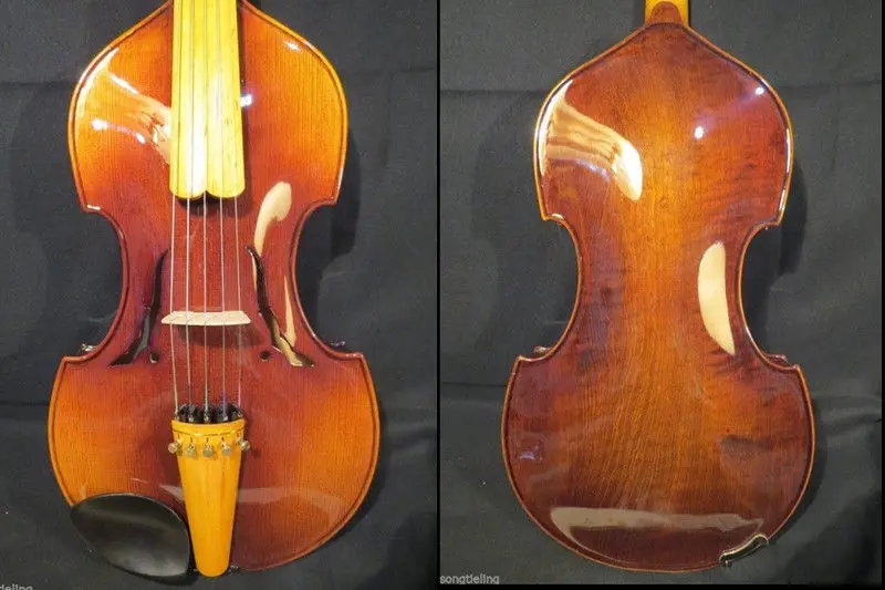 

Baroque style SONG Master 5 strings 19" viola,huge and powerful sound #9325