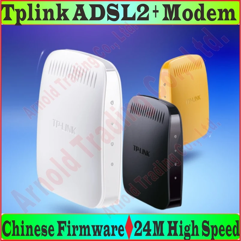 

EU/AU/UK/US plug TP-Link ADSL ADSL2 Modem 24M High Speed DSL Internet RJ11 RJ45 Modem ADSL 2+ with LAN Port, No Retail Box