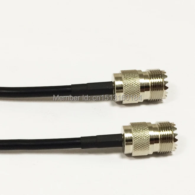 New Modem Coaxial Pigtail UHF Female Jack Connector Switch  UHF  Female Jack  Connector  RG58  Cable  50CM  20