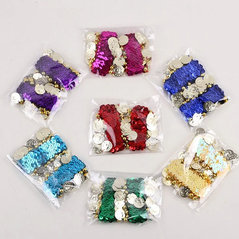 Cheap Wholesale nice coins Belly Dance Accessories 1pair=2pcs/lot factory price