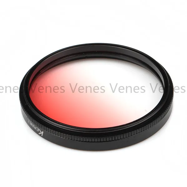 Venes 55 ミリメートル段階的な青または黄色または灰色または red レンズフィルターカメラアクセサリー