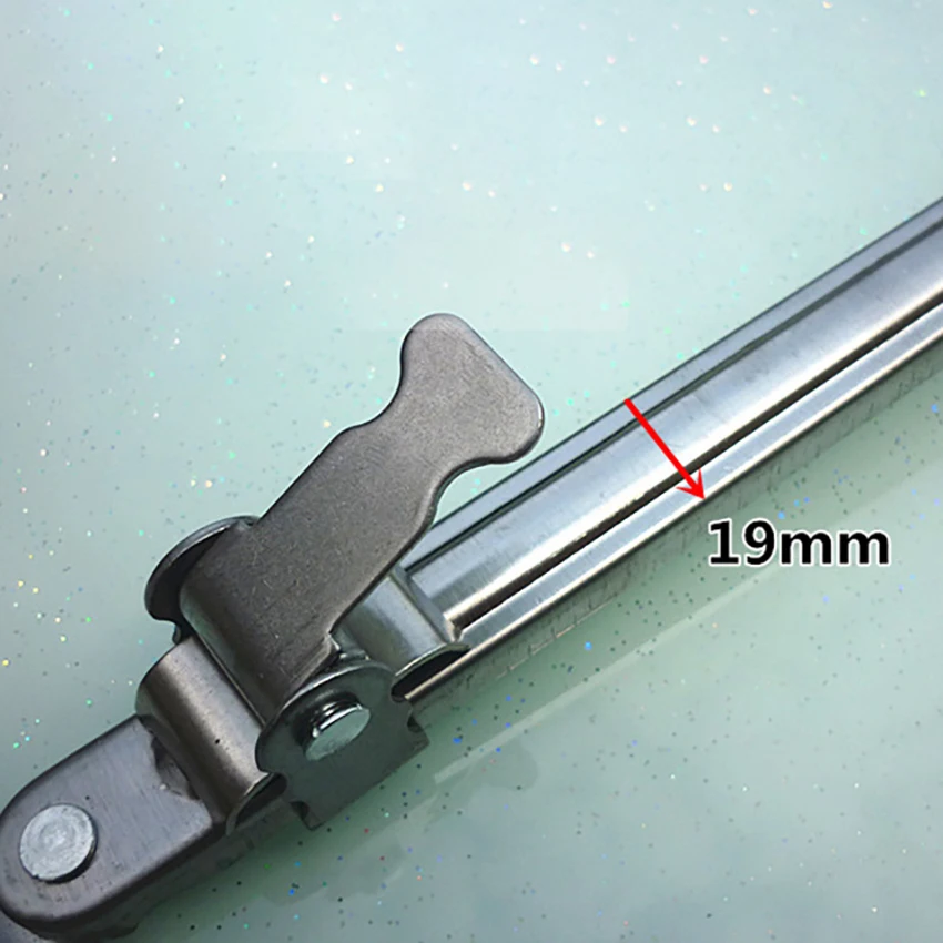 225-370mm Teleskopowa plastikowa orteza przeciwwiatrowa ze stali nierdzewnej Lokalizuj wspornik skrzydła Ogranicznik kąta kolumny okiennej Kontrola pozycji — zdjęcie 7