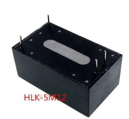 

Free shipping 10 pcs/lot HLK-5M12 220V to12V 5W super compact intelligent household switching mode power module supply