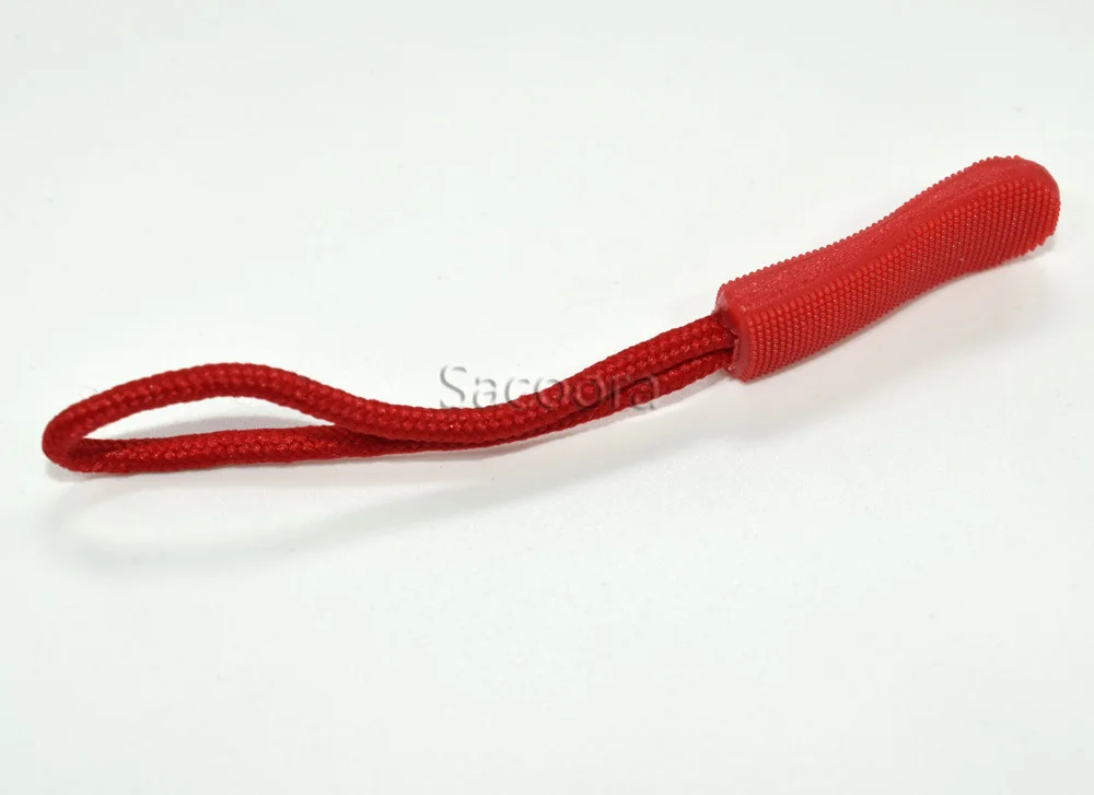 10 Stück/Packung Mix Color Cord Zipper Pull Puller End Strap für Bekleidung Reisetasche Zubehör