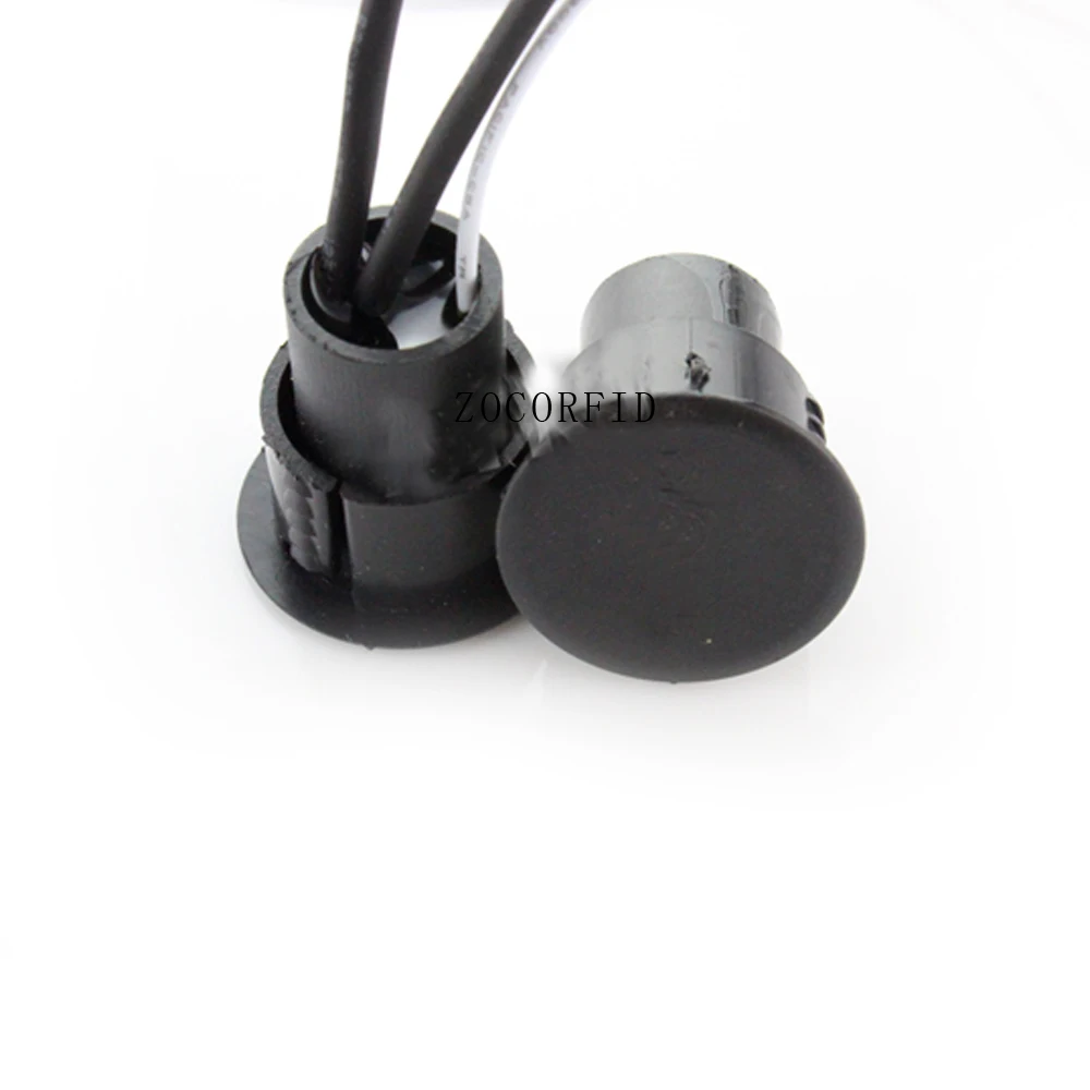 1pair Wired Magnetic Switch Door Open Alarm Concealed installation NC or NO type Relay Output Magnet Sensor