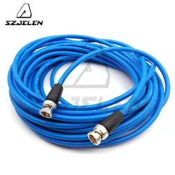 Canare LV-61S soft video coaxial,FOR NEUTRIK BNC cable, 75ohm HD SDI pigtail,Cable length 20M