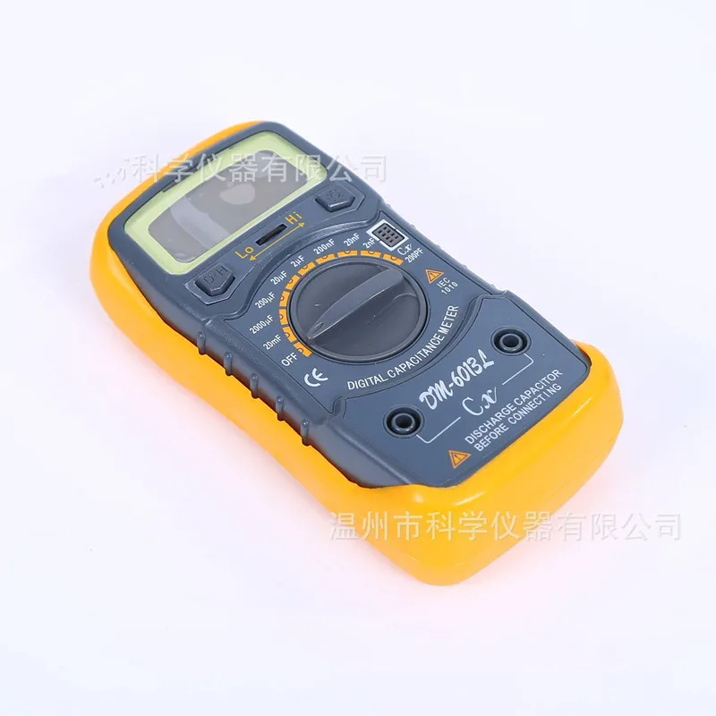 Capacitance Meter Testre Inductance Meter Strap Blue Backlight LCR Meter Electronic Measuring Instruments DM-6243L