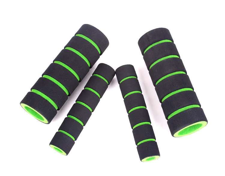 Universal Grips Comfort Sponge Foam Motorcycle Scooter Bicycle 4pcs/set 2 Grip Cover + 2 Levers Cover