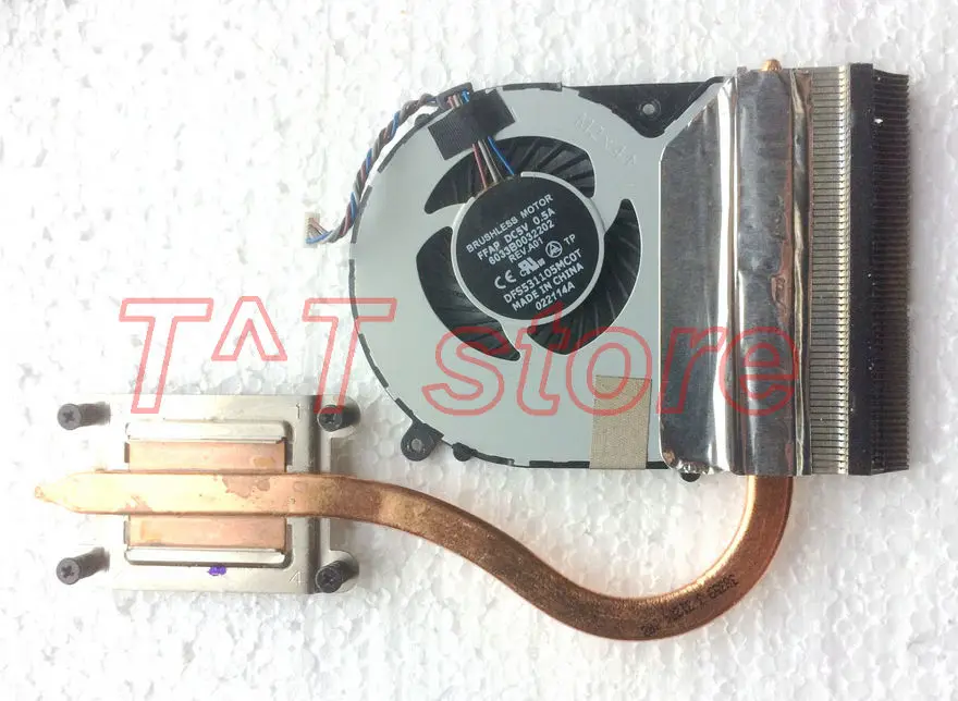 original for A544 AH544 CPU Cooling Heatsink Fan CP651865-01 test good free shipping