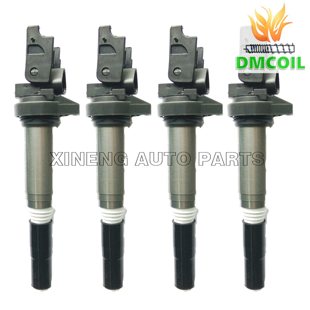 

4 PCS IGNITION COIL FOR BMW 1 3 5 7 X3 X5 Z4 ALPINA B5 B7 ROLLS-ROYCE PHANTOM 2.0L 3.0L 12131712223/7594937/1712219/0221504100