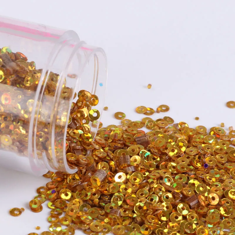 4000Pcs/Lot 10g 2mm Flat Round Loose sequins Paillettes Sewing Wedding Craft,Colorful Nail Arts,Nightclub Dress Sew Accessories