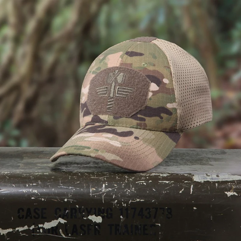 Multicam Tropic taktyczne czapki sportowe z daszkiem MTP Mesh 65/35 materiał Ripstop czapka bejsbolówka Outdoor Camo Cap MCBK MTP