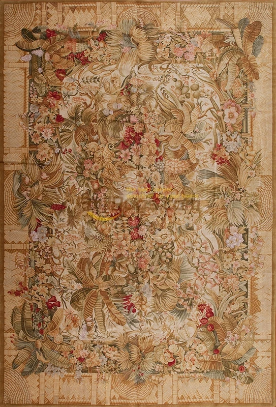 Top Fashion Tapete Details About  12' X 18' Hand-knotted Thick Plush Savonnerie Rug Carpet Made To Order MS54gc162savyg9