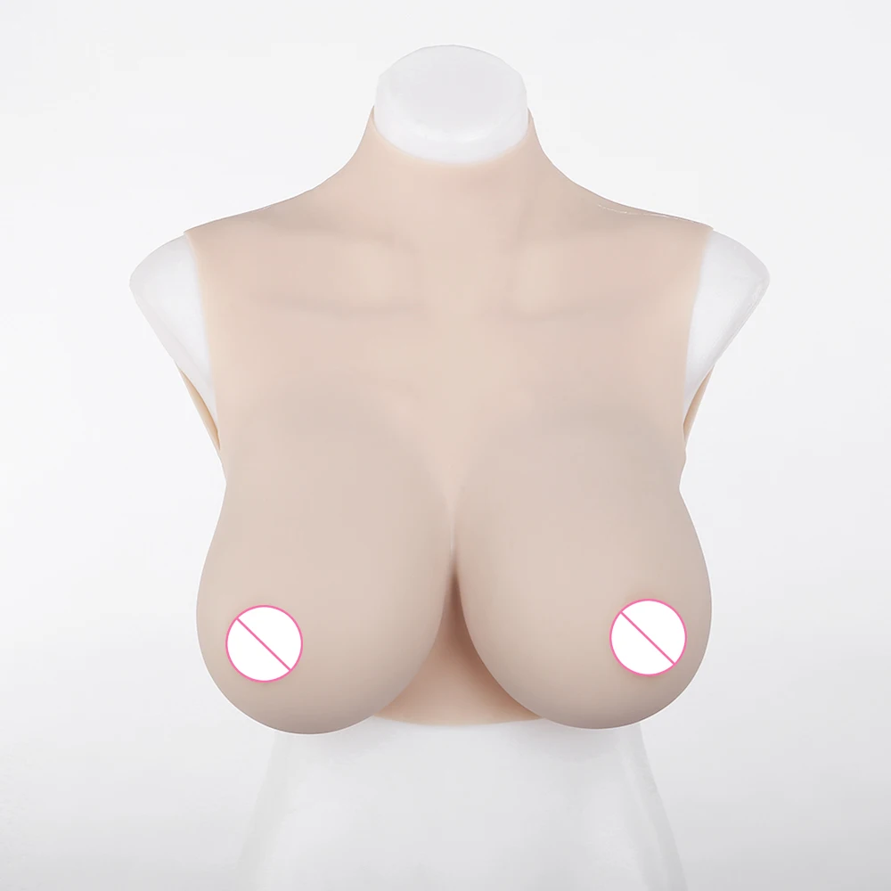 Silicone Breast Forms with Oil-Free Food Grade Silicone Big Boobs For Crossdressing Transgender Cosplay Male to Female