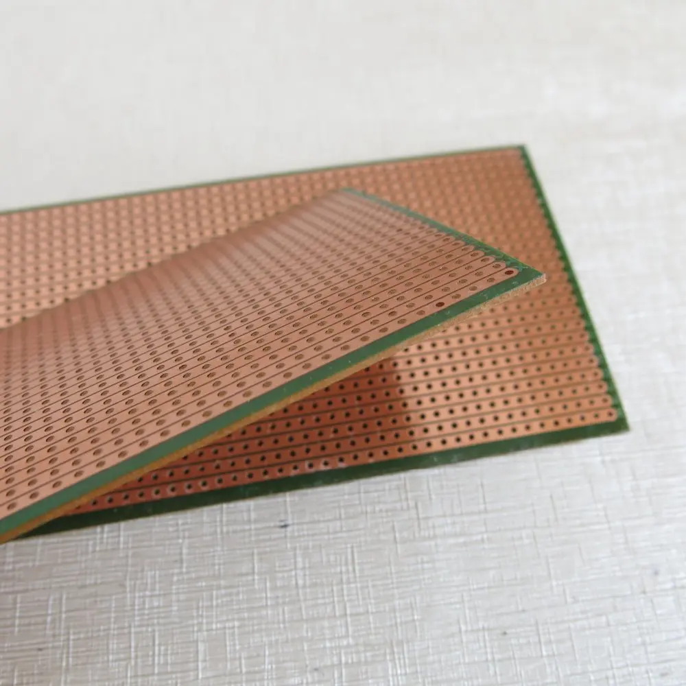 5pcs/lot Stripboard Veroboard vero prototype print Circuit Board 6.4x14.4cm 2.54mm breadboard