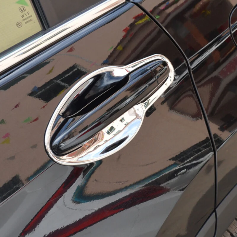 For Honda CRV CR-V 2012 2013 2014 2015 2016 ABS Chrome car door bowl Decoration Cover Trim Accessories car styling 8pcs