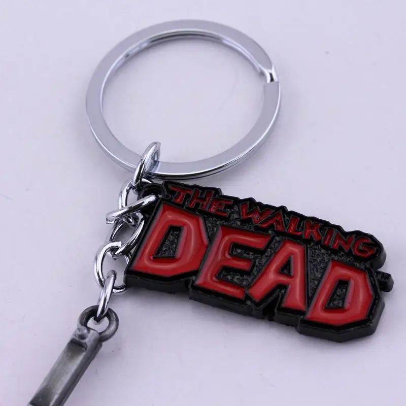 The Walking Dead Keychain Crossbow Bow and Arrow Key Chain Retro Key Ring