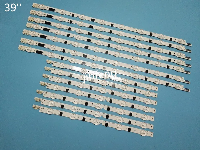 New 56pcs/set LED strip for Samsung UA39F5088AR 2013SVS39F L 8 R 5 BN96-25302A 25303A D2GE-390SCA-R3 D2GE-390SCB-R3