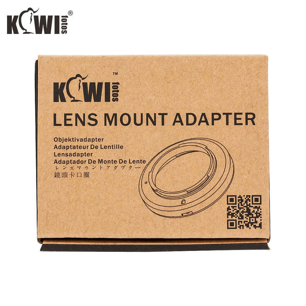 KIWIFOTOS LMA-OM_NZ عدسة محول عصابة لأوليمبوس OM جبل ل نيكون Z جبل الألومنيوم سبائك 69x34.8mm